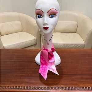 Coach Pink and Magenta Scarf